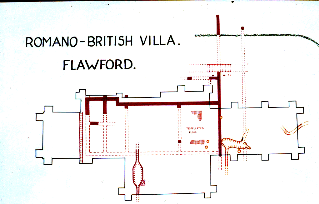 roman villa floor plan